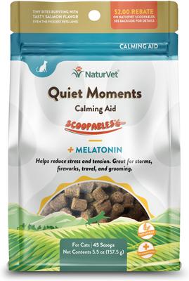 Scoopables Quiet Moments Calming Aid Cat Supplement, 5.5-oz bag
