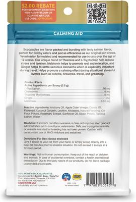Scoopables Quiet Moments Calming Aid Cat Supplement, 5.5-oz bag