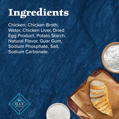 Wilderness Trail Toppers Wild Cuts Chunky Chicken Bites in Hearty Gravy Grain-Free Dog Food Topper, 3-oz, case of 24