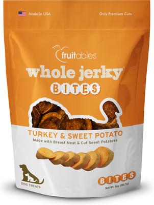 Whole Jerky Bites Bacon & Apple Dog Treats, 5-oz bag