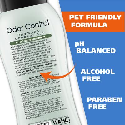Odor Control Purifying Dog Shampoo, Eucalyptus & Spearmint Scent, 24-oz bottle