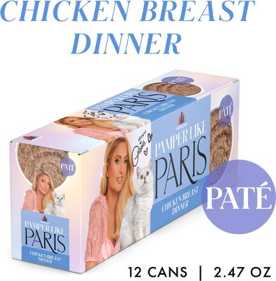 Chicken Breast Dinner Grain-Free Pate Wet Cat Food, 2.47-oz can, case of 12