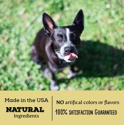 Peanut Butter & Carob Flavor Sandwich Cremes Dog Treats, 8-oz bag