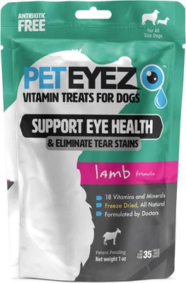 Beef Liver Freeze-Dried Vision & Tear Stain Treats for Dogs, 35 count