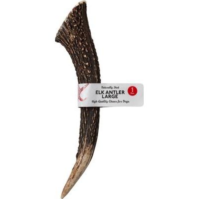 Masticable para perros de asta de alce, fabricado en EE. UU., grande: 8.0-9.5 pulgadas