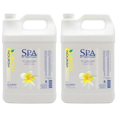 Spa Nourish Dog & Cat Conditioner, Fresh Plumeria Scent, 16-fl oz bottle