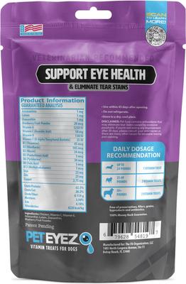 Chicken Freeze-Dried Vision & Tear Stain Treats for Dogs, 35 count