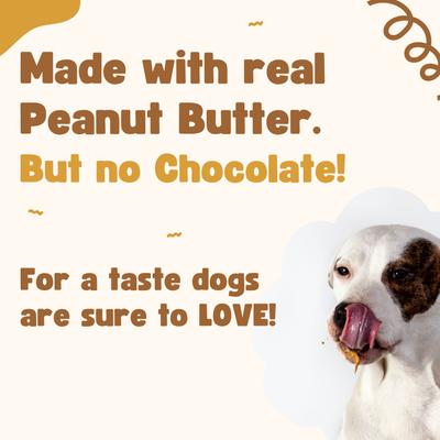 Peanut Butter Pup Cups Dog Treats, 2 count