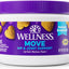 Paquete: Suplementos masticables Wellness Move para cadera y articulaciones con sabor a pollo + Alimento seco para perros mayores Complete Health con receta de pollo deshuesado y cebada