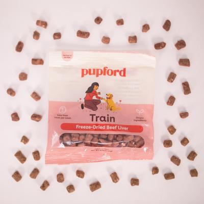 Golosinas de carne de res liofilizadas para perros, bolsa de 0.75 oz