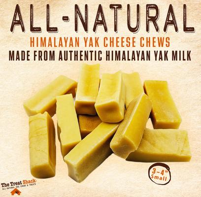 3 to 4-in Himalayan Yak Cheese Dog Chew Treats, Small, 8-oz bag