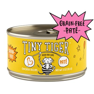 Grain-Free Pate Beef Recipe Canned Cat Food, 3-oz can, case of 24