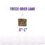Land & Sea Cod Skin & Lamb Freeze-Dried Dog Treats, 2.4-oz bag