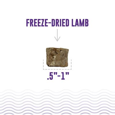 Land & Sea Cod Skin & Lamb Freeze-Dried Dog Treats, 2.4-oz bag