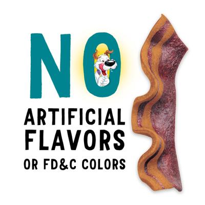 Loaded Bacon & Cheese Fries Flavor Soft & Chewy Dog Treats, 6-oz pouch