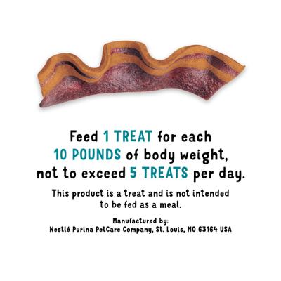 Loaded Bacon & Cheese Fries Flavor Soft & Chewy Dog Treats, 6-oz pouch