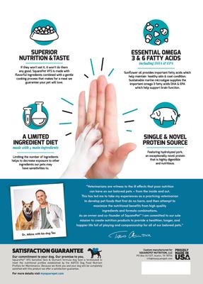 VFS Skin & Digestive Support Dry Dog Food, 22-lb bag