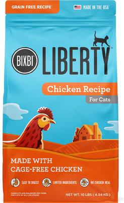 Liberty Chicken Recipe Grain-Free Dry Cat Food, 3-lb bag