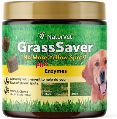 GrassSaver Health Pork & Beef Flavored Wafer Supplement for Dogs, 300 count