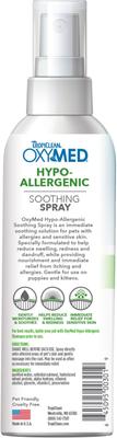 OxyMed Hypoallergenic Gentle Itchy Skin Relief Dog & Cat Spray, 8-fl oz bottle