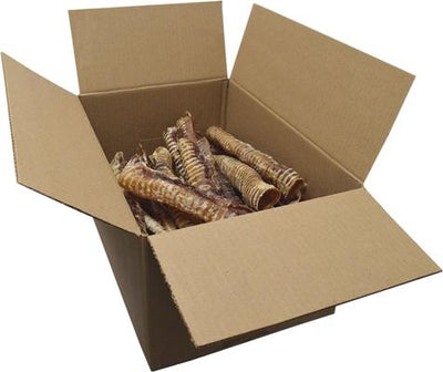 Dry-Roasted Beef Trachea Dog Chew Treats, case of 20