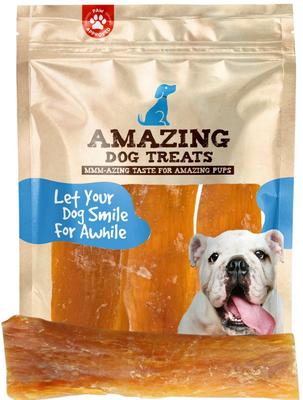 Backstrap Beef Tendon Dog Treats, 8-oz bag