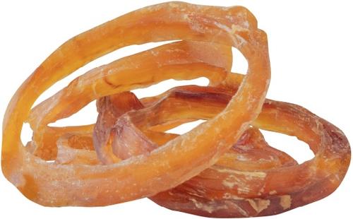 All-Natural Beef Tendon Rings Hard Chew Dog Treats, 5 Count