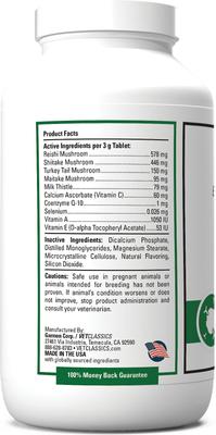 CAS Options Extra Strength Immune & Antioxidant Support Chewable Tablets Dog & Cat Supplement, 120 count