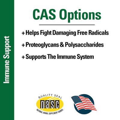 CAS Options Extra Strength Immune & Antioxidant Support Chewable Tablets Dog & Cat Supplement, 120 count