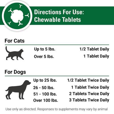 CAS Options Extra Strength Immune & Antioxidant Support Chewable Tablets Dog & Cat Supplement, 120 count