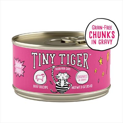 Grain-Free Chunks in Gravy Beef & Poultry Recipes Variety Pack Canned Cat Food, 3-oz can, case of 24