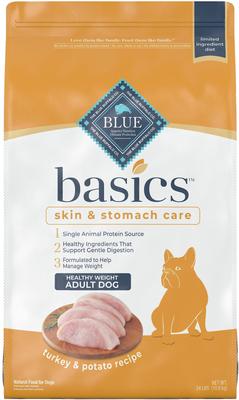 Basics Skin & Stomach Care Healthy Weight Turkey & Potato Recipe Adult Dry Dog Food, 4-lb bag
