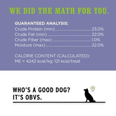 Nice Jerky Bites Beef and Lamb Grain-Free Dog Treats, 4-oz bag