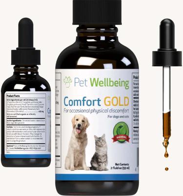 Comfort GOLD for Occasional Discomfort for Cats & Dogs, 2-oz bottle