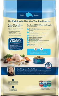 Bundle: Blue Buffalo Homestyle Recipe Puppy Chicken Dinner with Garden Vegetables Canned Food + Life Protection Formula Puppy Chicken & Brown Rice Recipe Dry Dog Food