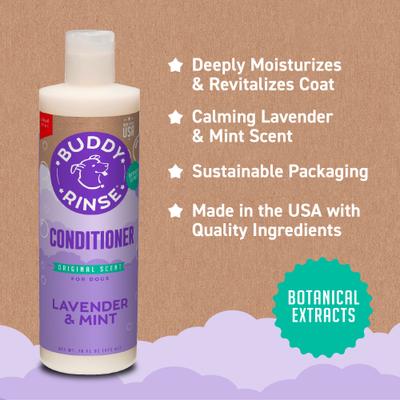 Original Lavender & Mint Dog Conditioner Rinse, 16-fl oz bottle