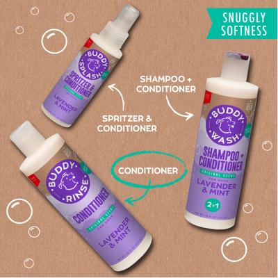 Original Lavender & Mint Dog Conditioner Rinse, 16-fl oz bottle
