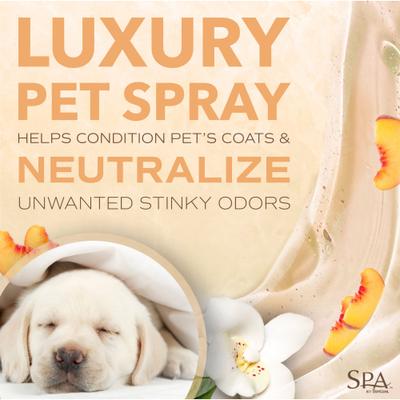 Spa Renew Dog Cologne Spray, Luscious Sweet Plum & Peaches Scent, 8-fl oz bottle