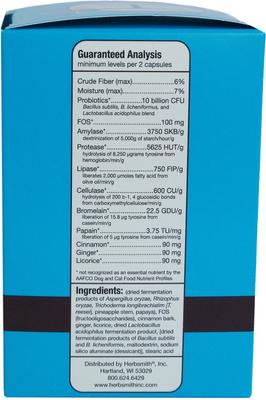 Microflora Plus for Digestion Capsules Daily Dog & Cat Supplement, 120 count