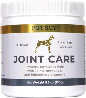 Joint Relief Soft Chews Supplement for Dogs, 30 count