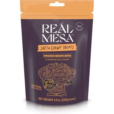 Premio de cecina para perros con brochetas de pollo, bolsa de 4.5 oz