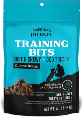 Salmon Recipe Grain-Free Soft & Chewy Training Bits Dog Treats, 4-oz bag
