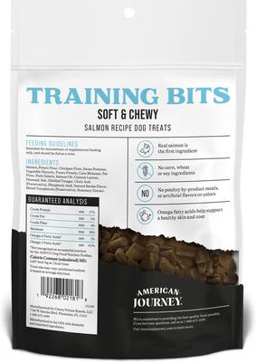 Salmon Recipe Grain-Free Soft & Chewy Training Bits Dog Treats, 4-oz bag