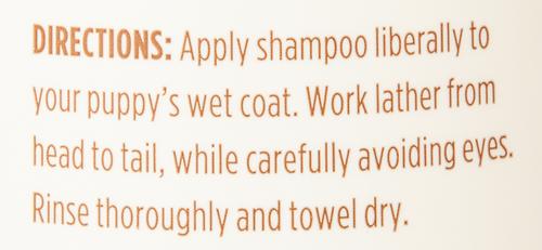 Tearless Puppy Shampoo with Buttermilk for Dogs, 16-fl oz bottle