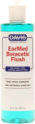 EarMed Boracetic Dog & Cat Flush, botella de 12 onzas líquidas