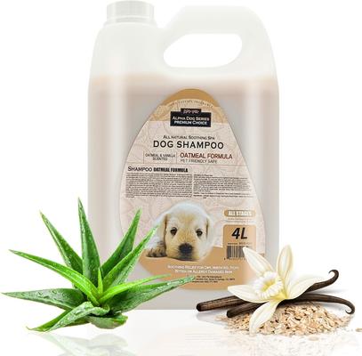 Oatmeal Formula Scent Dog Shampoo & Conditioner, 1-gal bottle