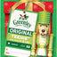Original Natural Chicken Teenie Holiday Dental Dog Treats, 22 count