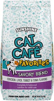 Savory Blend Dry Cat Food, 30-lb bag