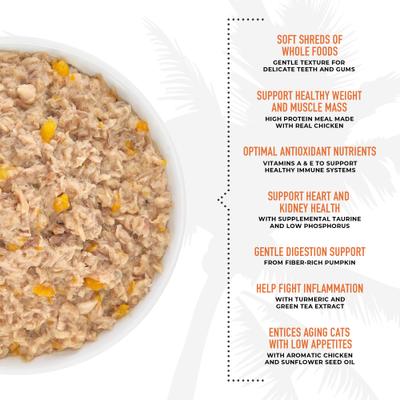 Silver Chicken Grain-Free Wet Cat Food, 2.4-oz, case of 12