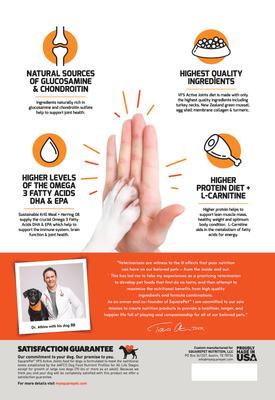 VFS Active Joints Hip & Joint Formula Dry Dog Food, 22-lb bag